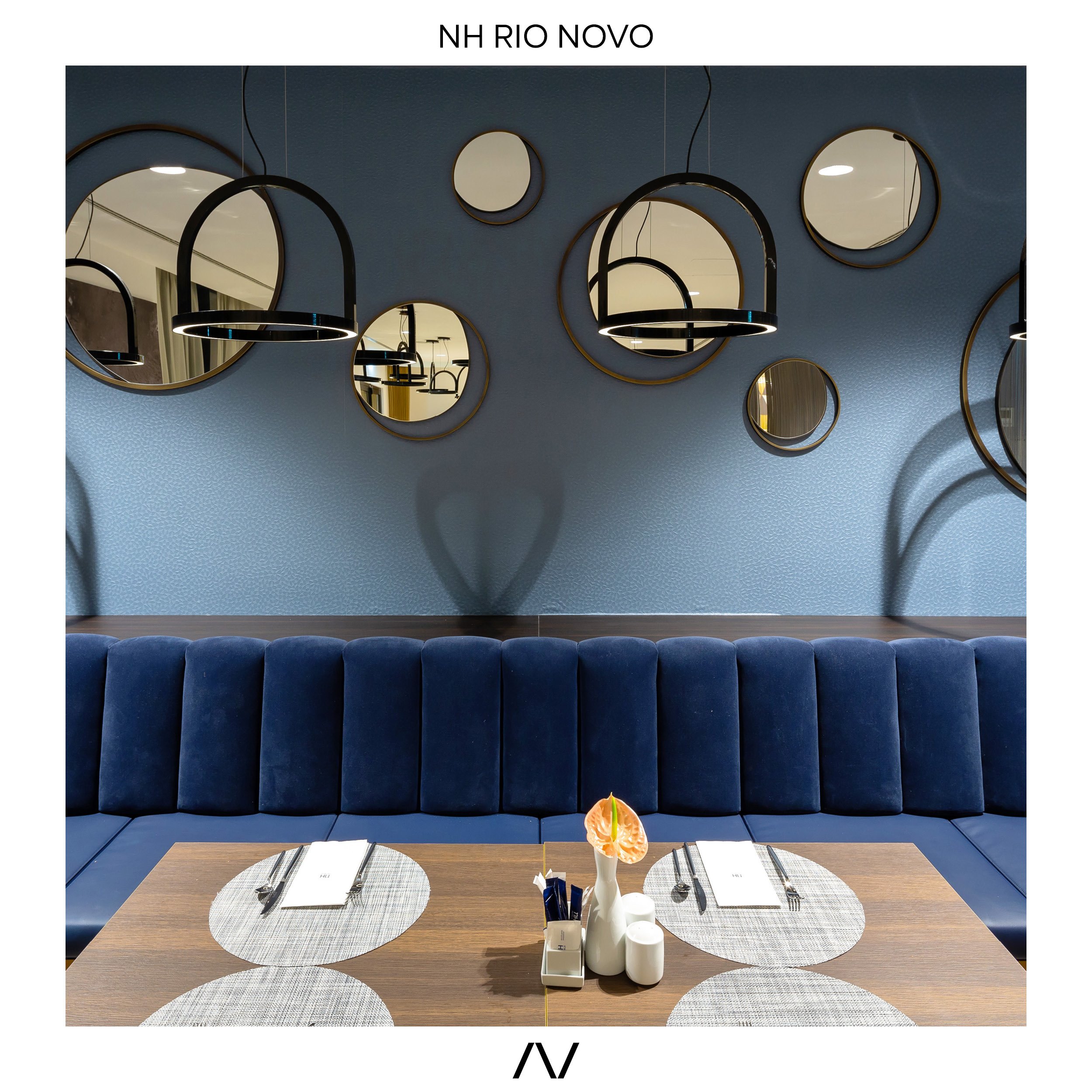 Nh Rio Novo is the renovation of a partially abandoned building