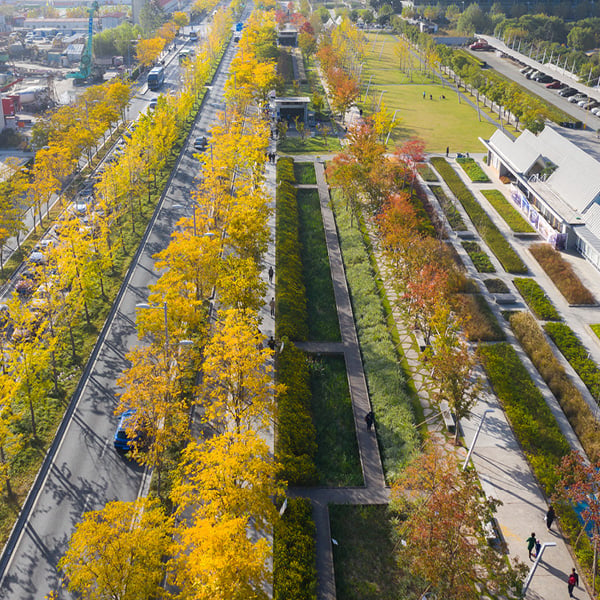 Xuhui Runway Park, an innovative urban revitalization project