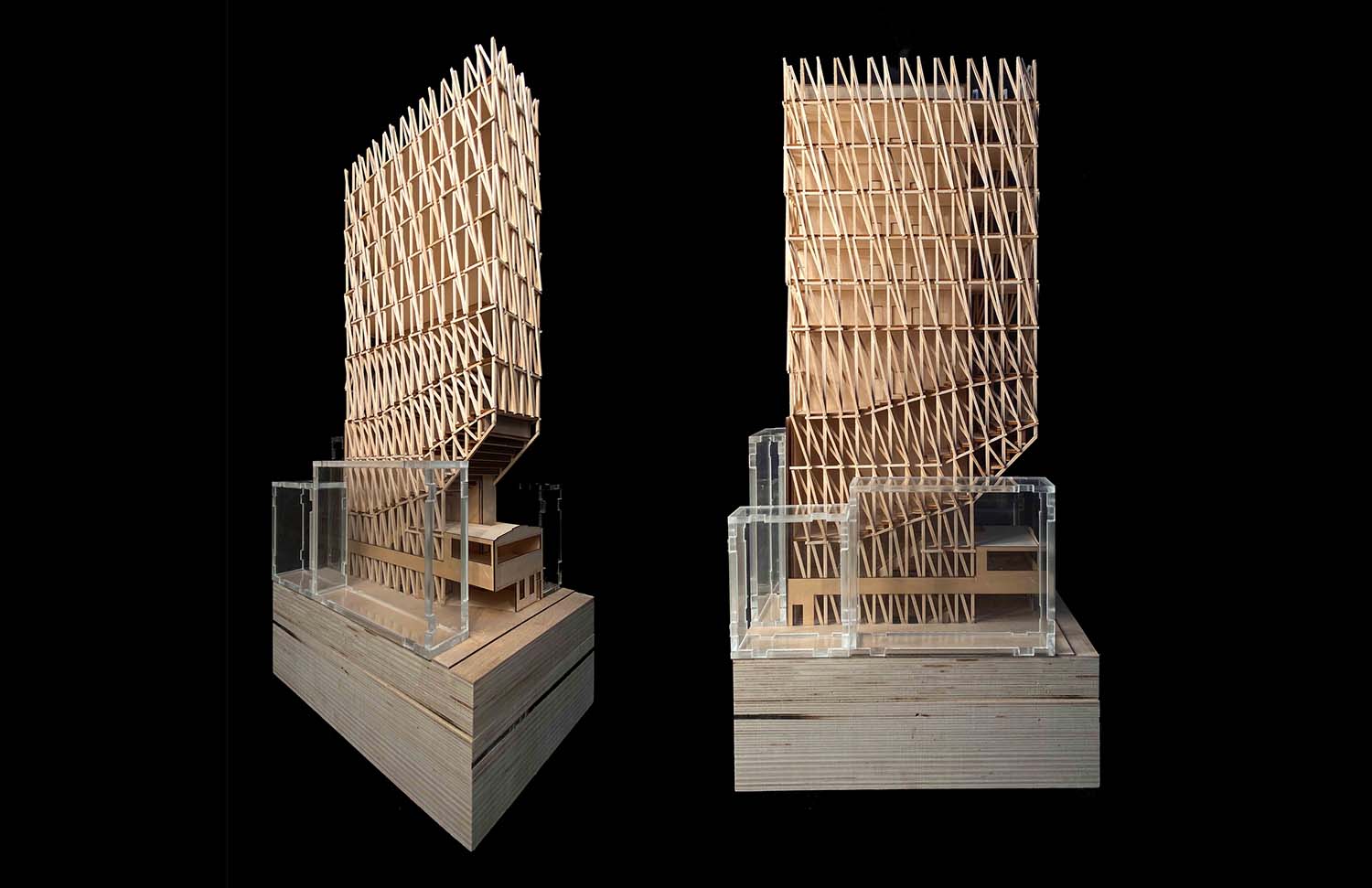 The Matchstick, celebrating wood constructive systems