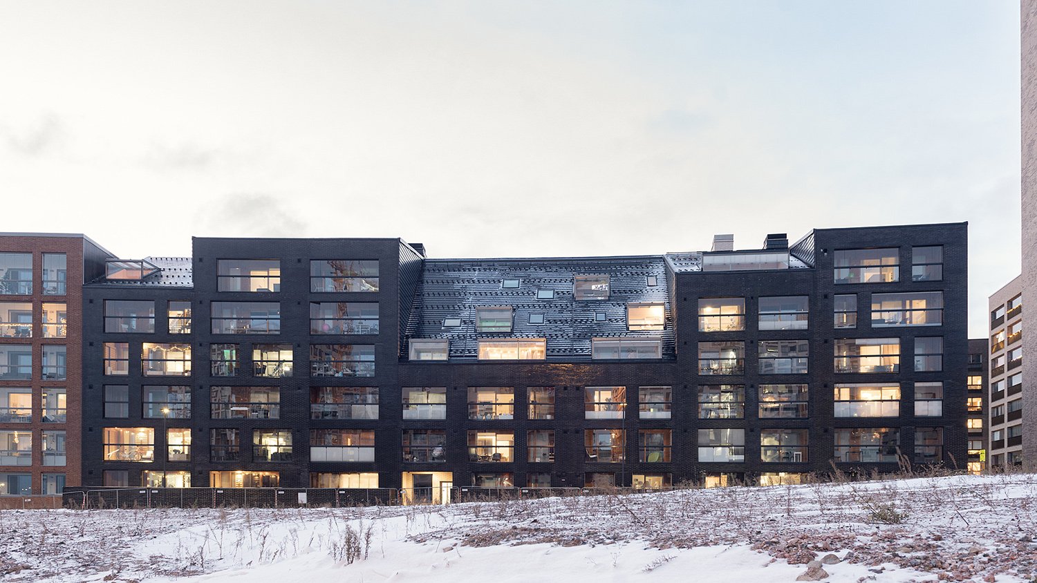 There are duplex apartments on the upper floors. | Hannu Rytky