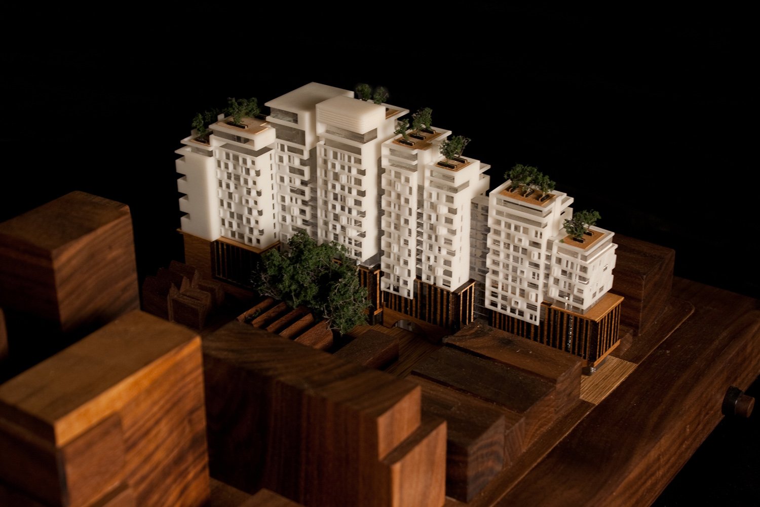 King Portland Centre Early Model | Hariri Pontarini Architects
