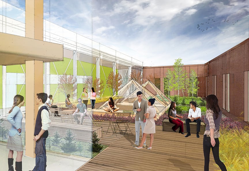 Rooftop Courtyard | 