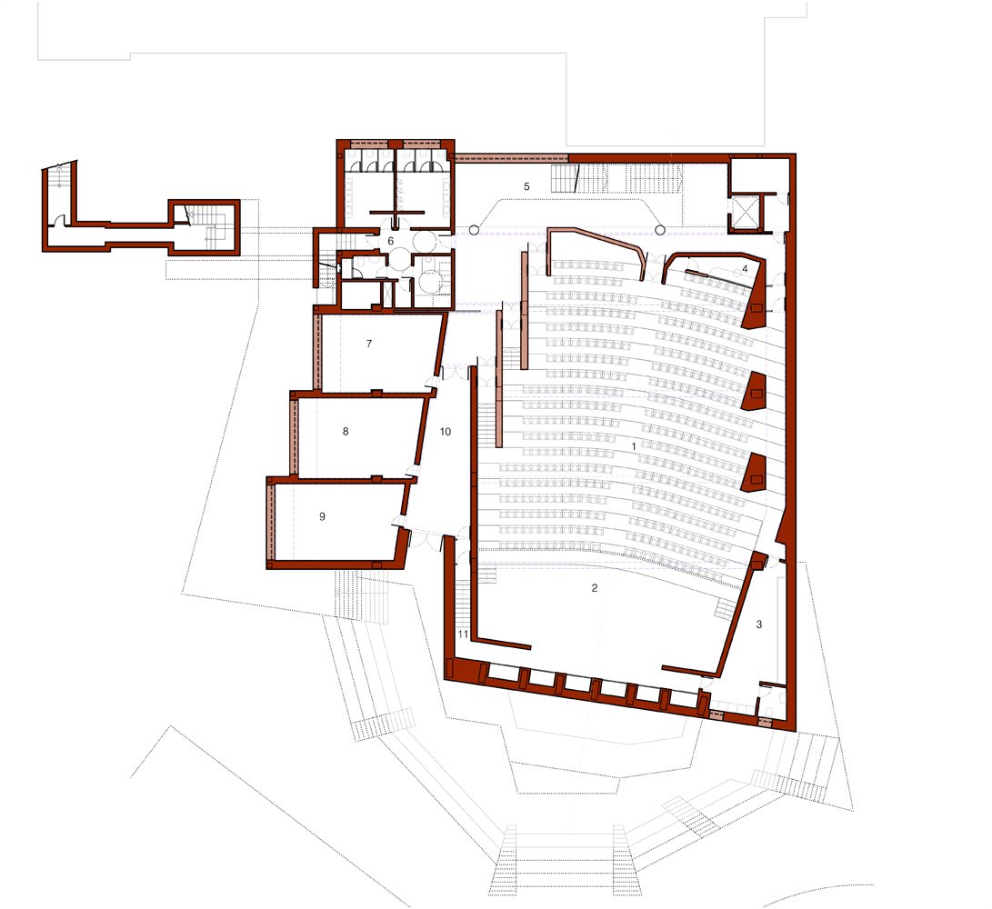 AUDITORIUM PLOOR PLAN | 