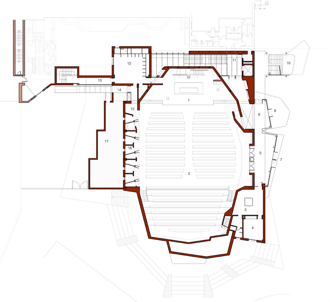 ORATORY MAIN FLOOR PLAN | 