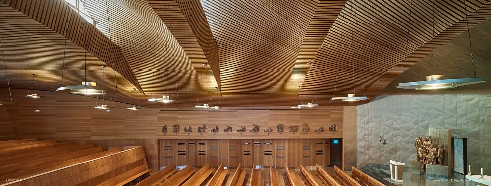 Oratory interior side view | 