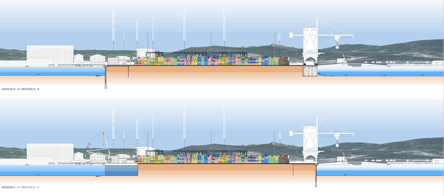 Sezioni ambientali di progetto 1 | 