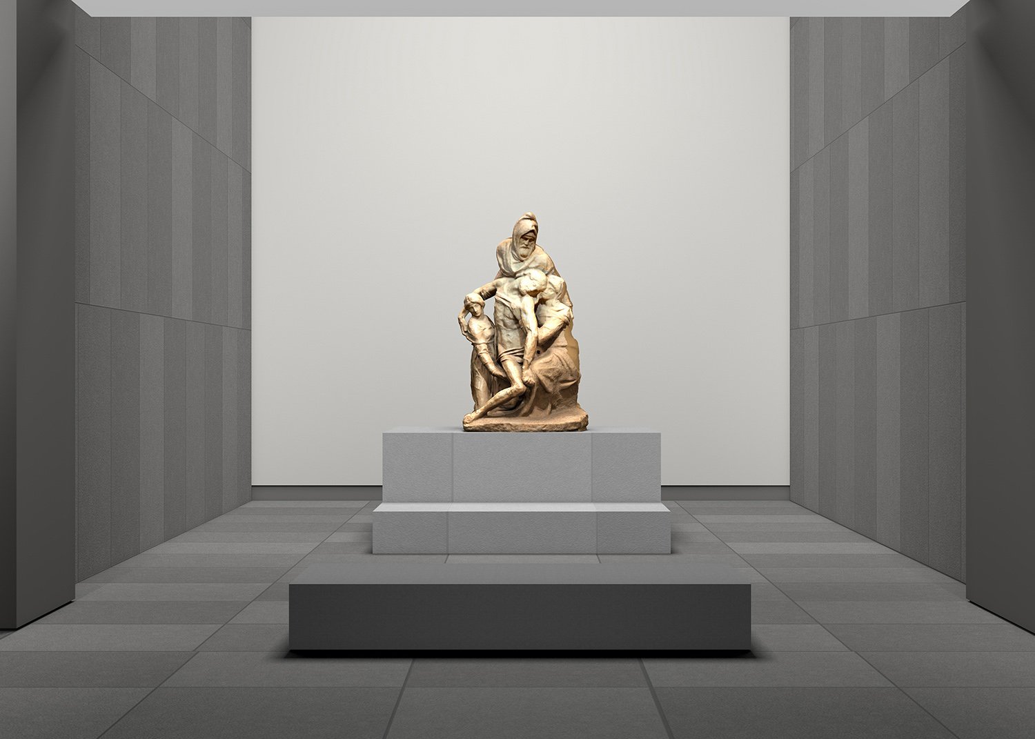 Render_Tribuna di Michelangelo | 