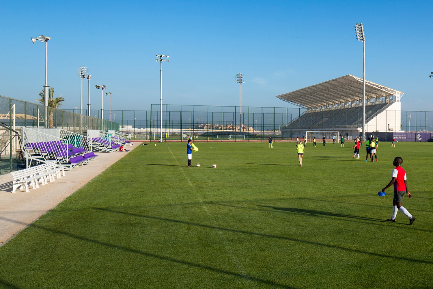 North Site athletics field | 