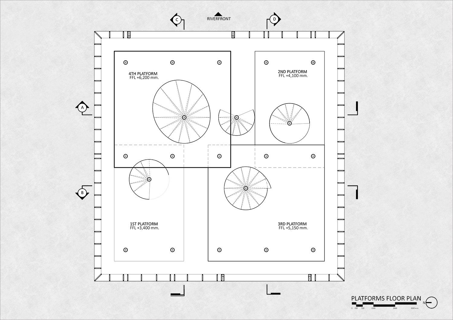 Platforms floor plan | 