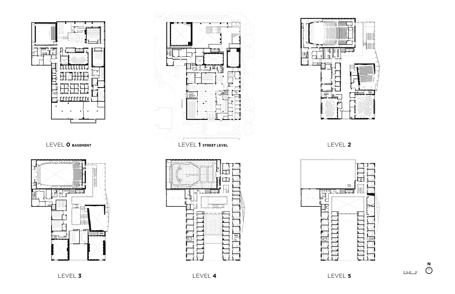 Floor plans. | LMN Architects