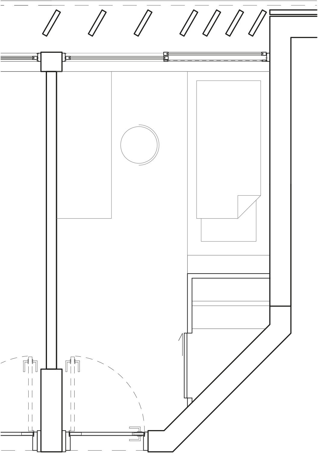 Typical floorplan single private room  | gmp von Gerkan, Marg and Partners Architects