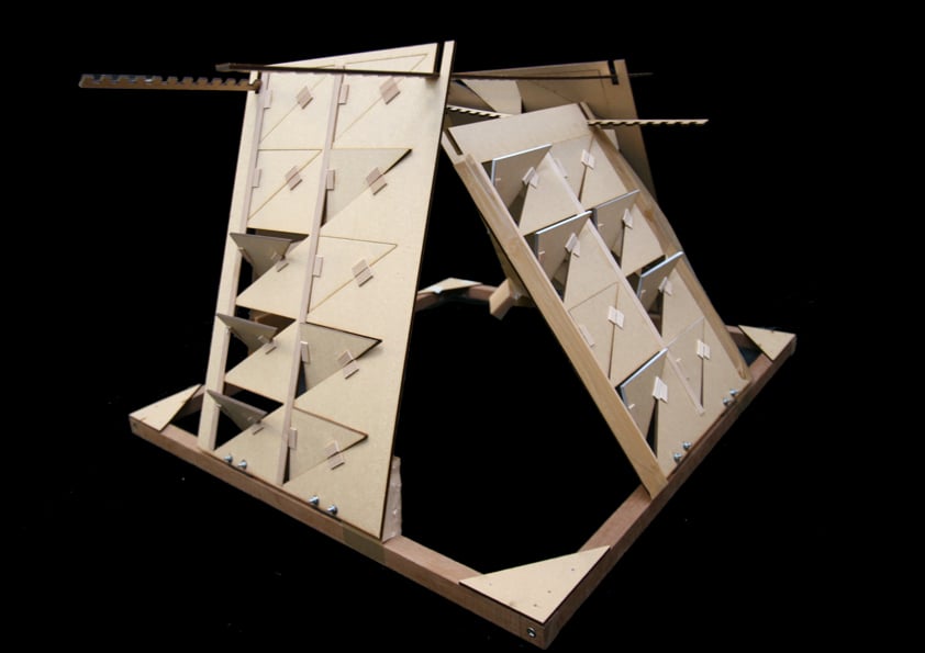 Timber Lantern, Daylight Study Model 2 | bucholz mcevoy architects