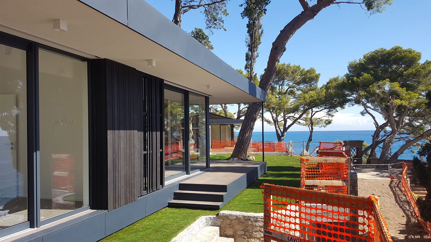Il cantiere e le prime ville ultimate | BARRECA & LA VARRA