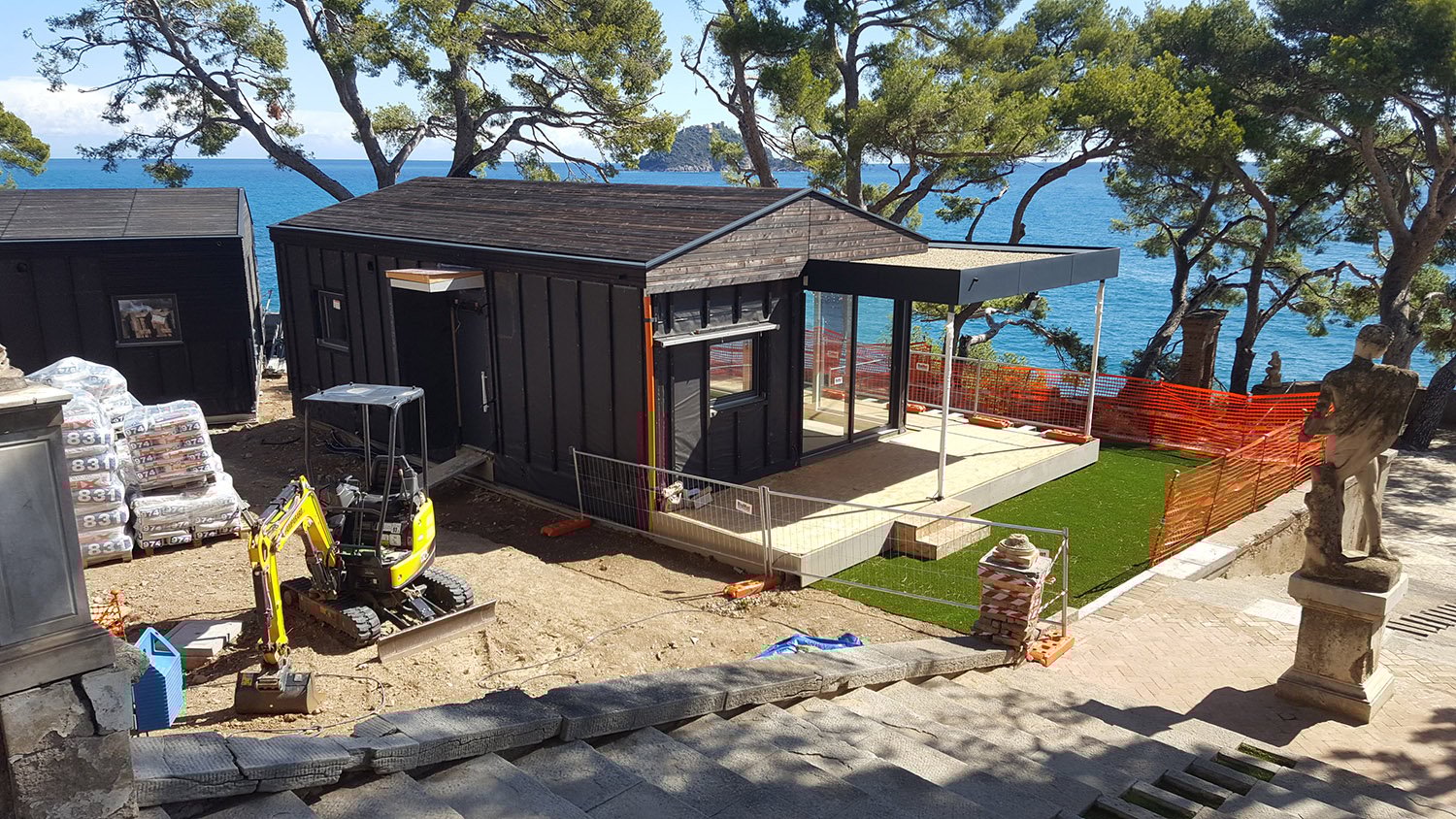 Il cantiere e le prime ville ultimate | BARRECA & LA VARRA