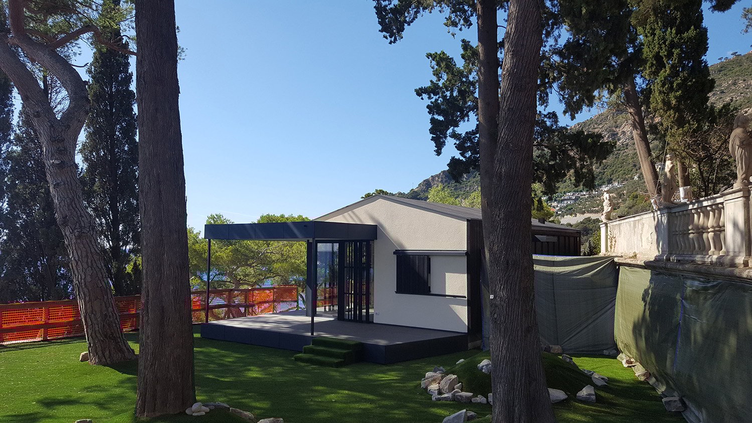 Il cantiere e le prime ville ultimate | BARRECA & LA VARRA