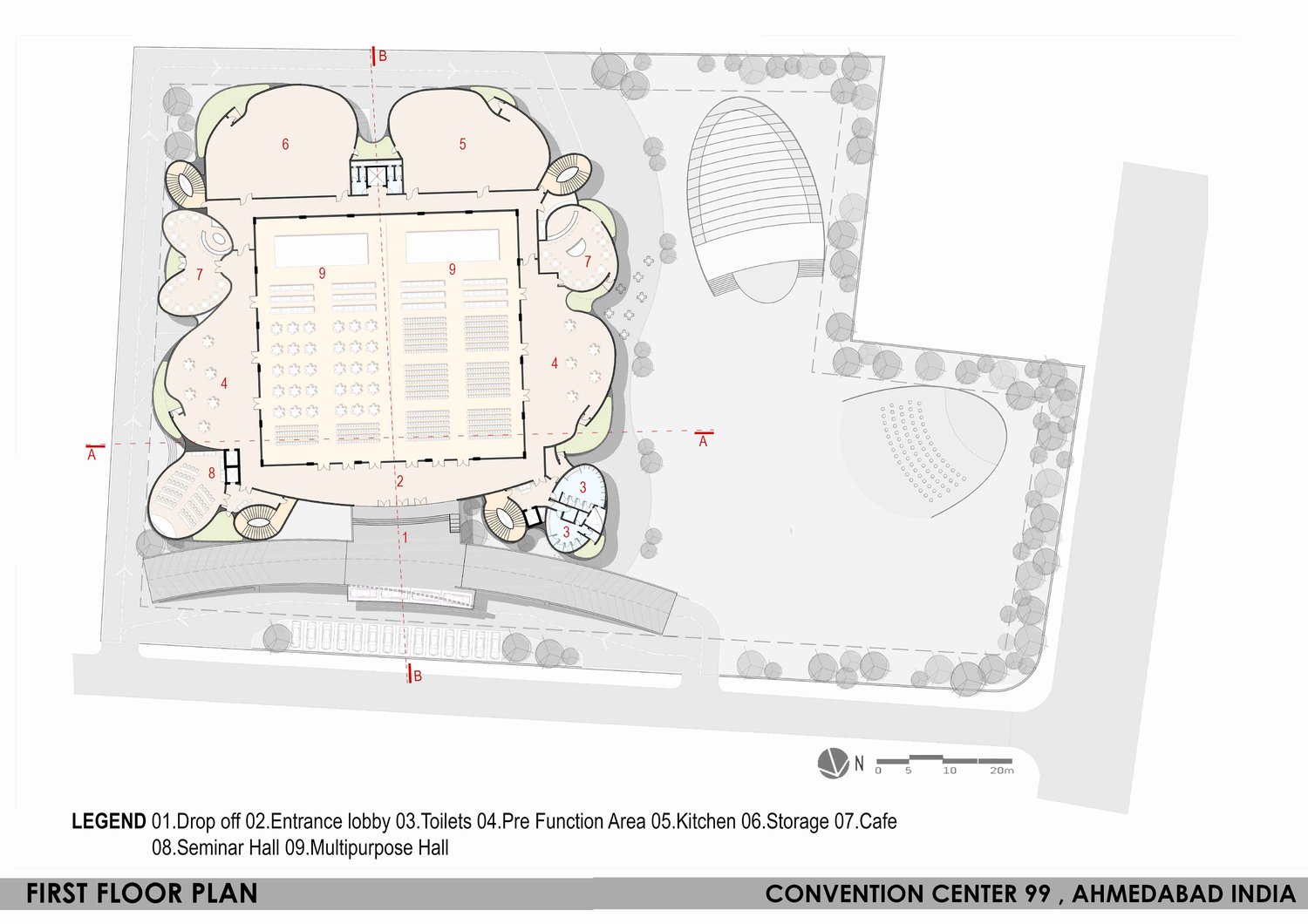 first floor plan | sanjay puri architects