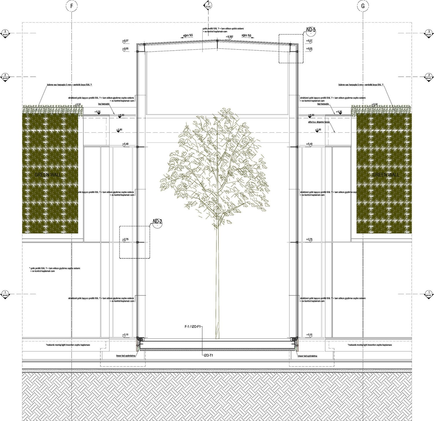 system section | yazgan design architecture