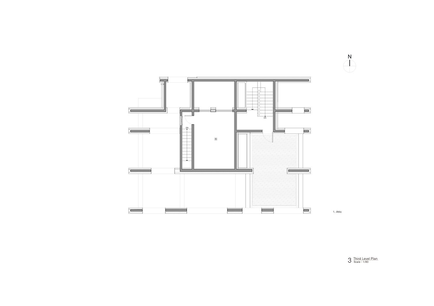 Roof Floor Plan | Unsangdong Architects Co., Ltd.