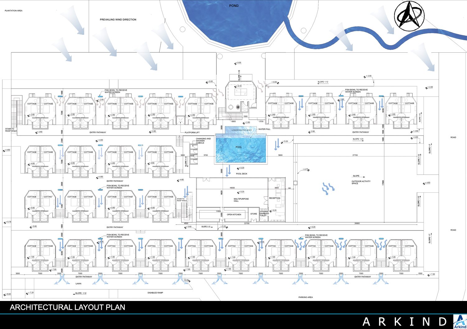 Architectural Layout Plan | Arkind