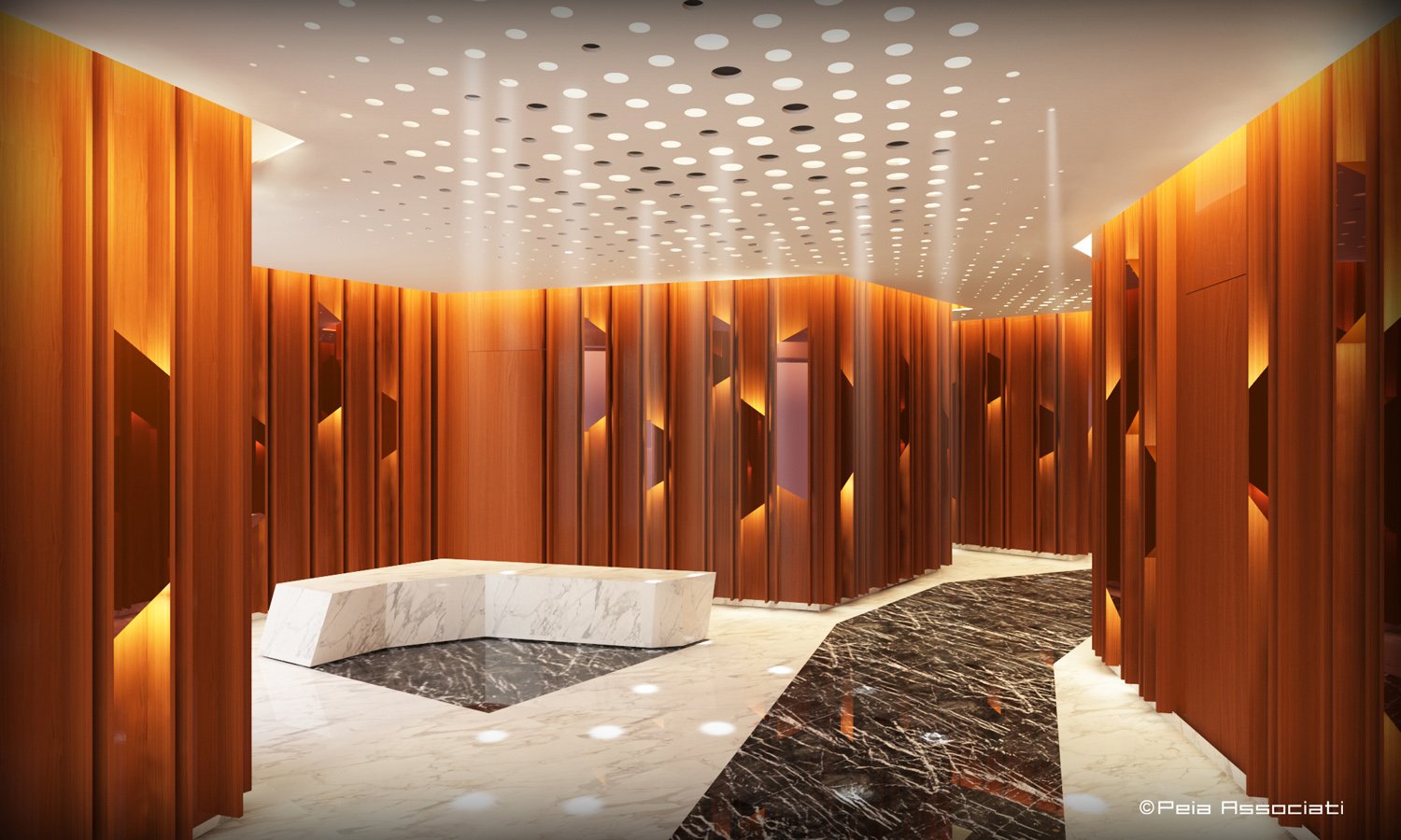 Interior lobby | Peia Associati