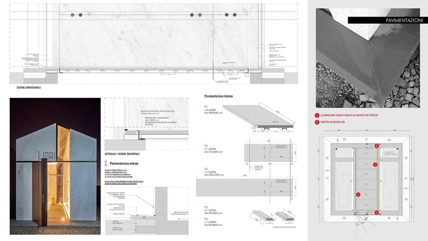 dettaglio pavimentazione | BP ARCHITECTS