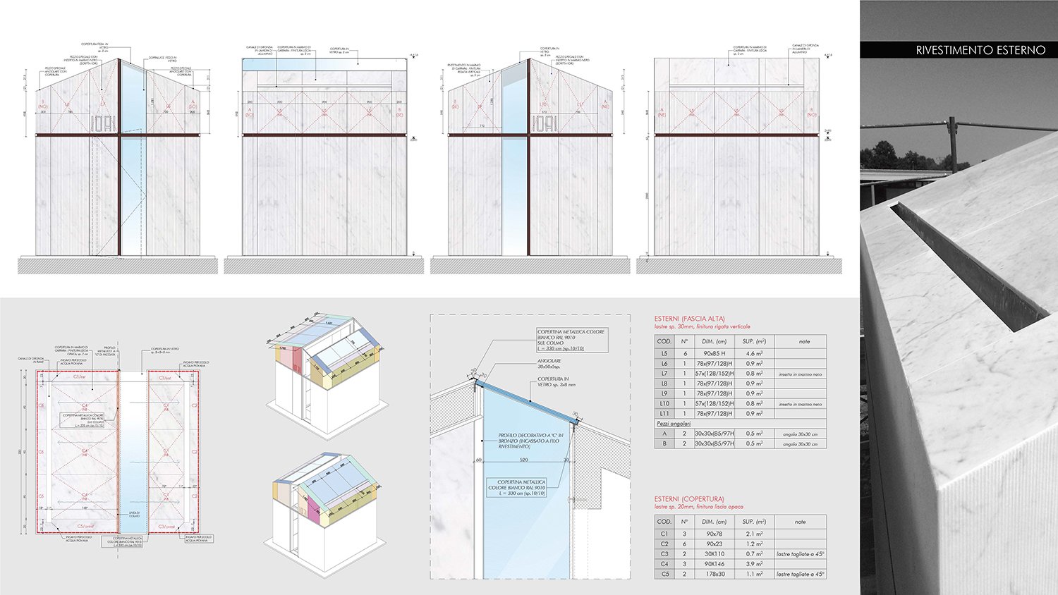 rivestimento esterno | BP ARCHITECTS