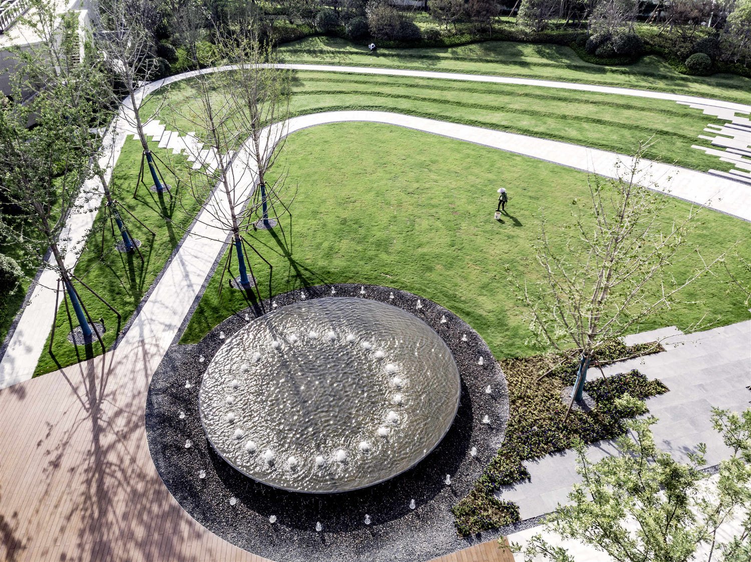 Landscape fountain | Lacime Architects