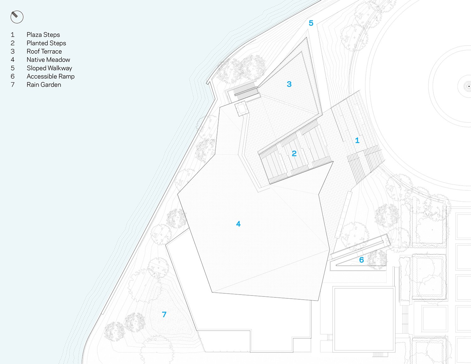 Roof Plan | Courtesy of FXCollaborative