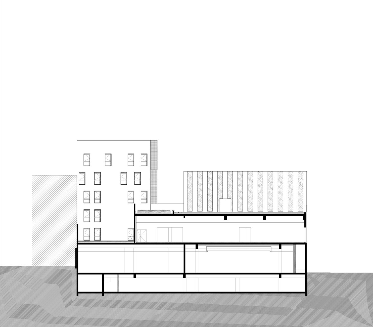 transversal section 4 | ©StéphaneMaupinArchitecture