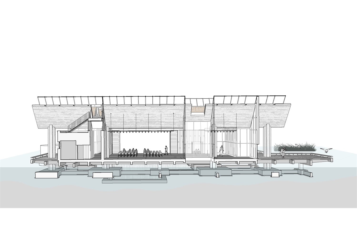 Perspective Section | Atelier Z+