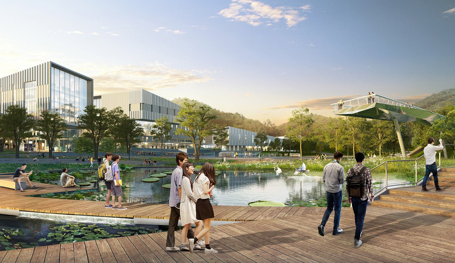 An Ecologically Focused Campus Landscape | SASAKI