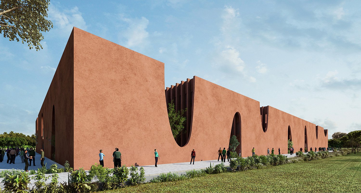 South east entrance | Sanjay Puri Architects