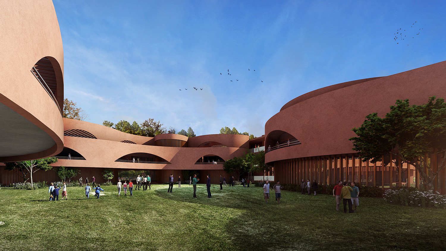 South west view | Sanjay Puri Architects