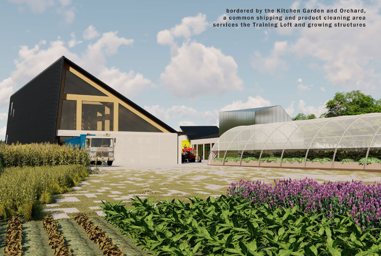 The Center articulates the working farm as a next-generation civic infrastructure. | University of Arkansas Community Design Center