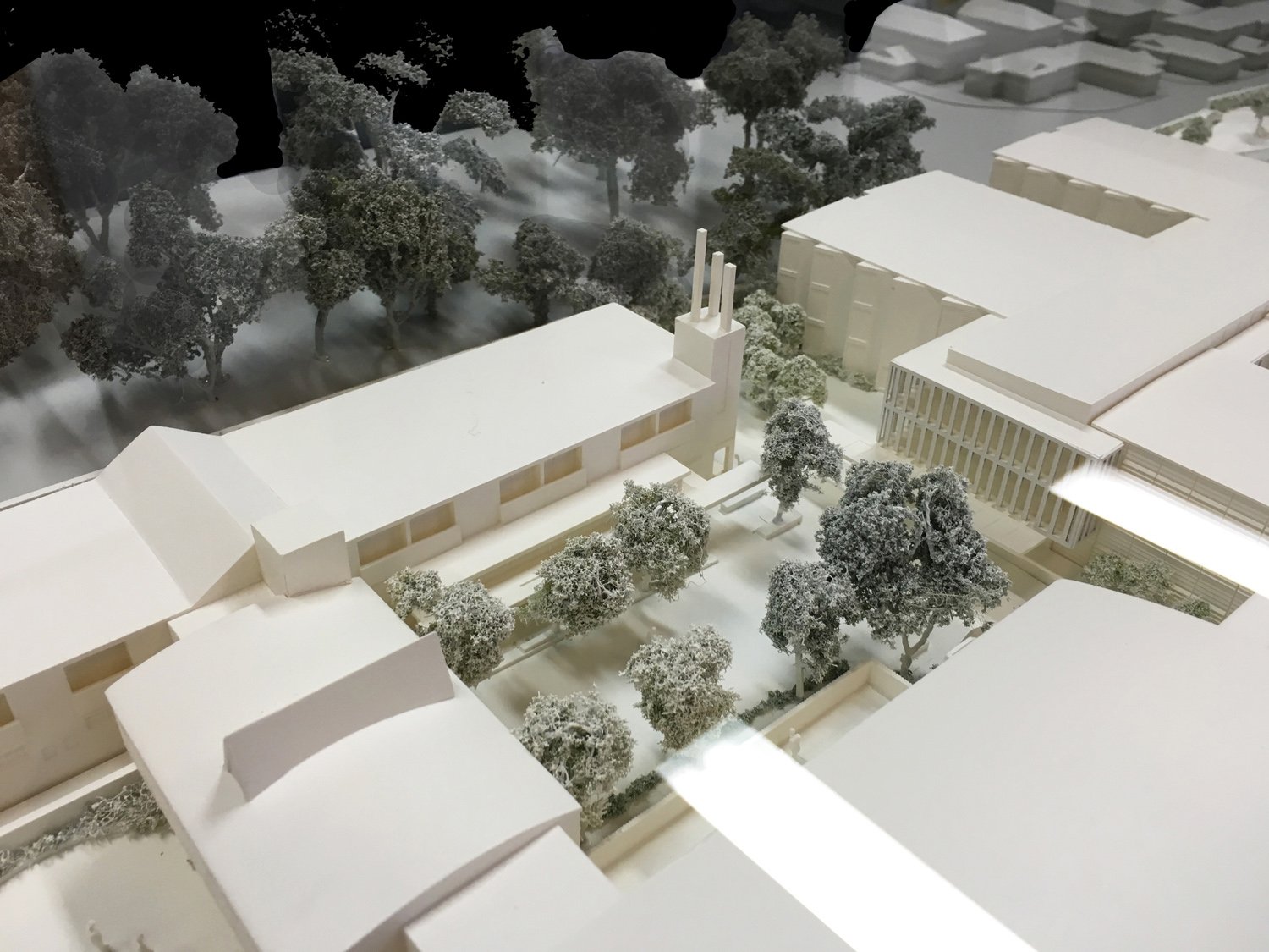 Village Square, Chapel and Residential Aged Care (model) | Kink Studio