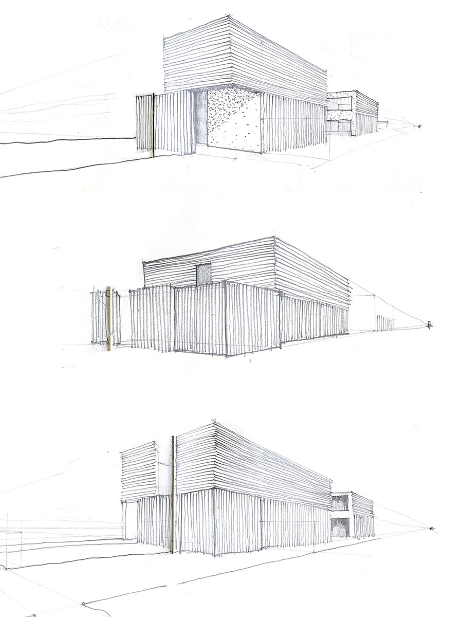 Process Sketches | Sparano + Mooney Architecture