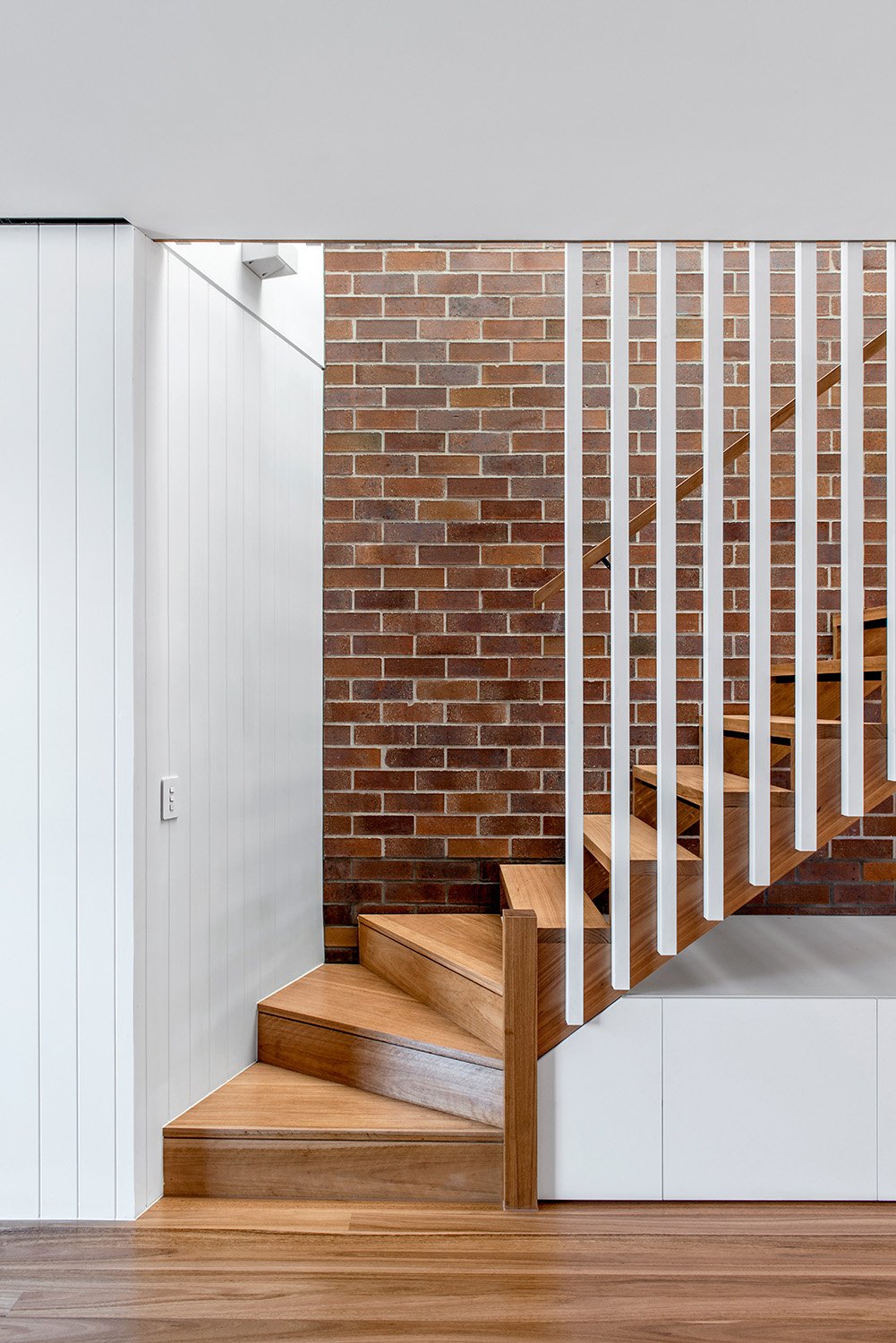 Staircase with integrated joinery | Cathy Schusler