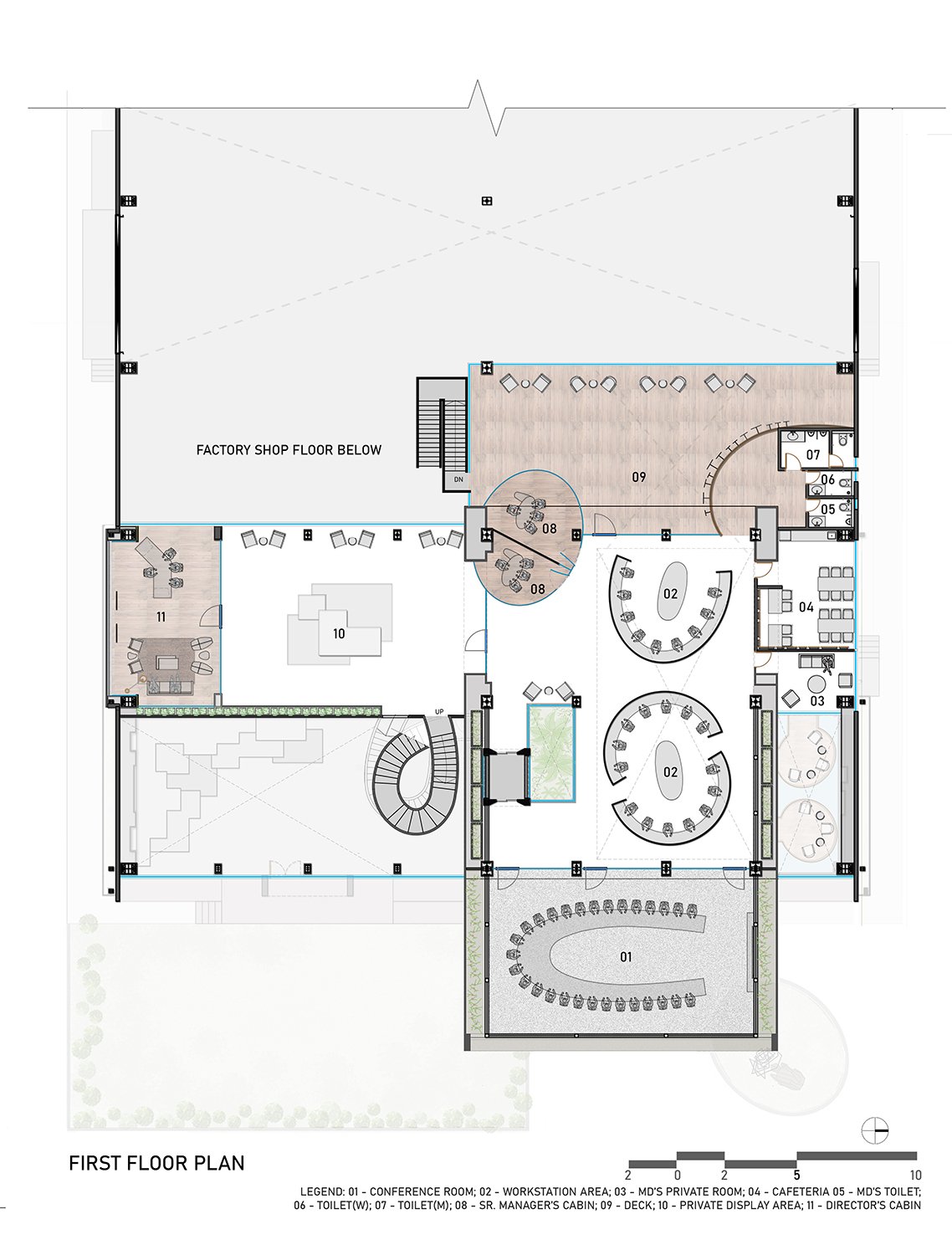 First Floor Plan | SANJAY PURI ARCHITECTS