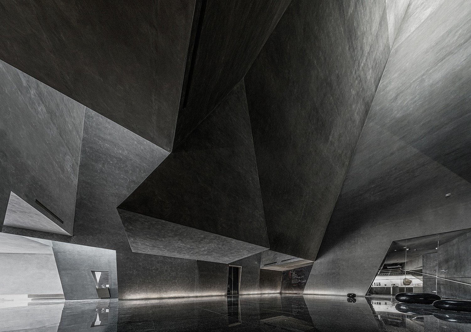 Atrium with skylight | Atelier Alter Architects