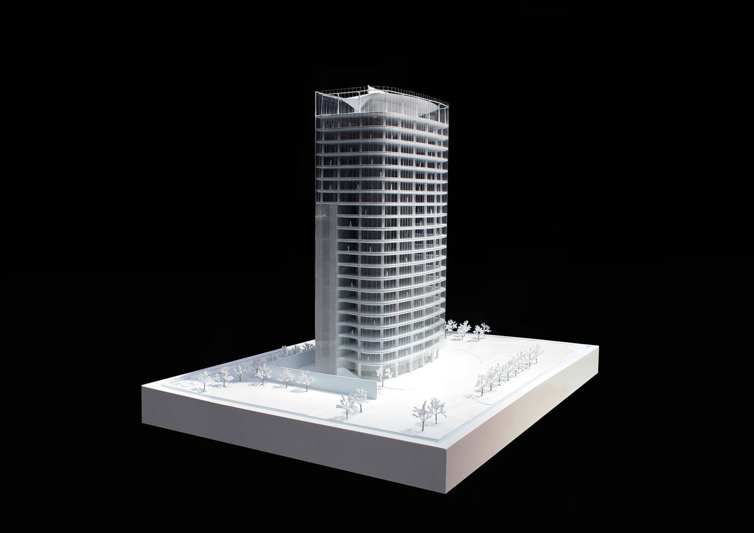 Tower physical model | Jaeger Kahlen Partners Architects Ltd.