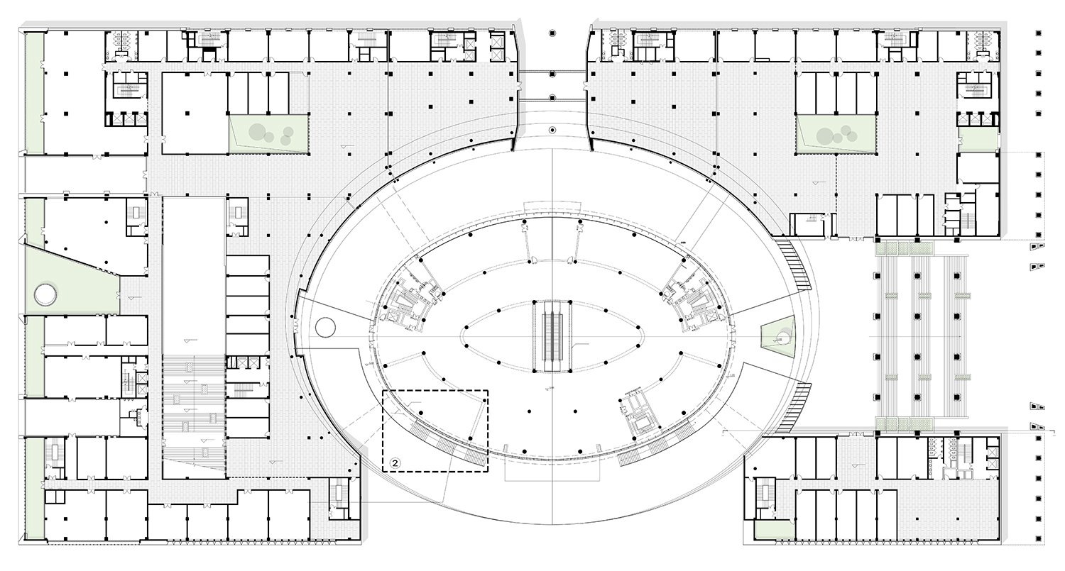 The second floor plan | Shenzhen HOOP Architectural Design Co., ltd