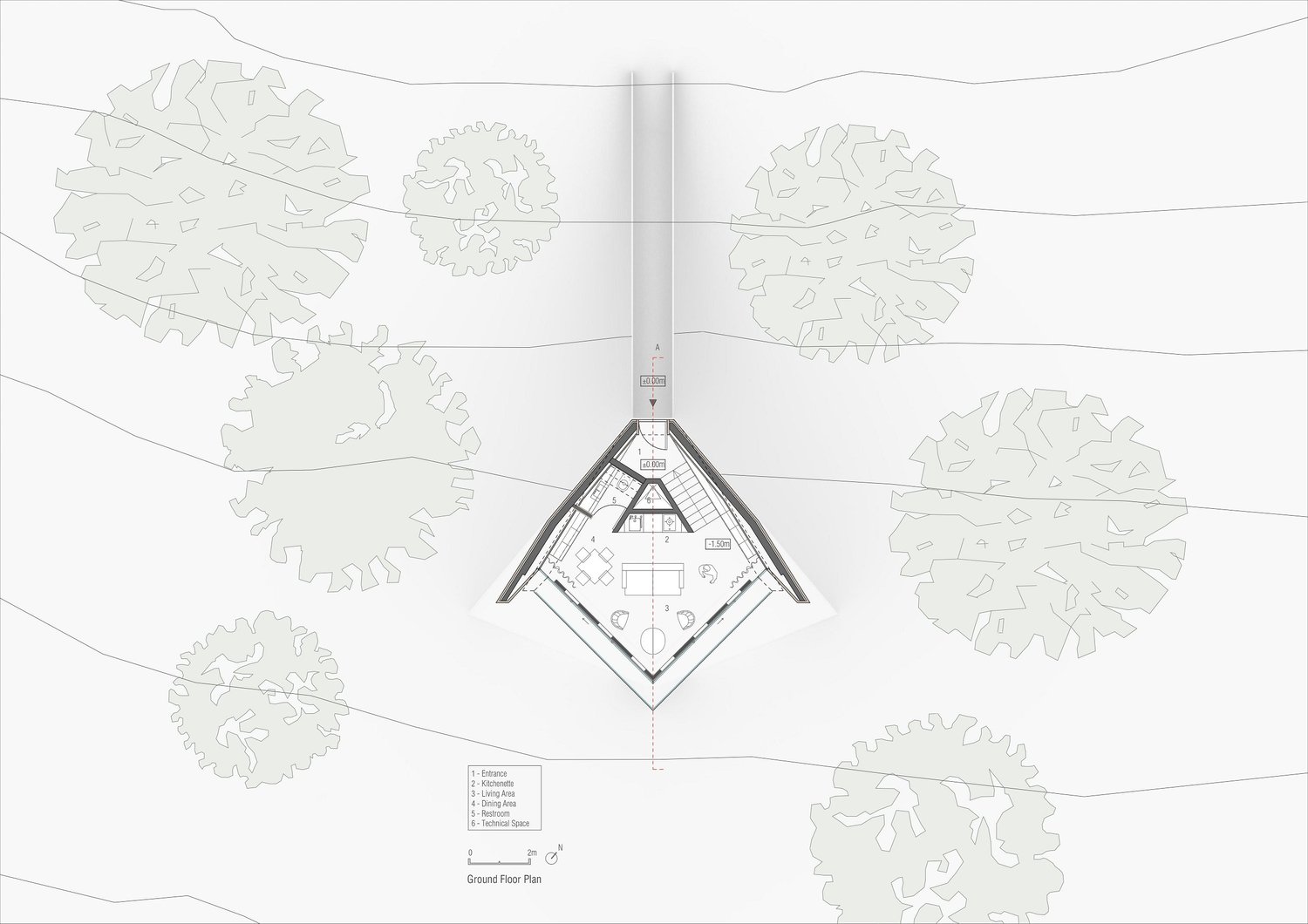 Ground floor plan | Peter Pichler Architecture