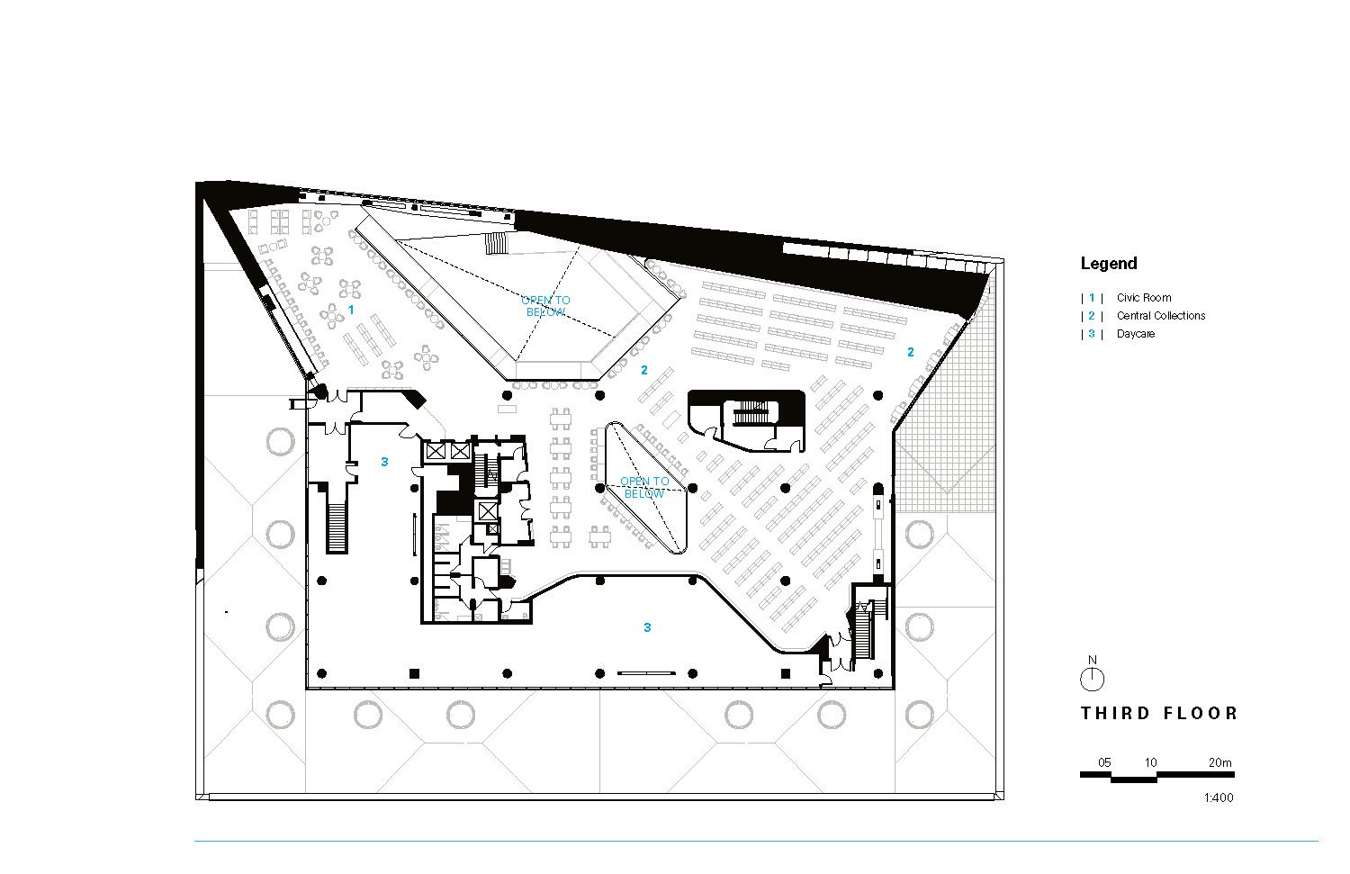 Third Floor Plan | Teeple Architects