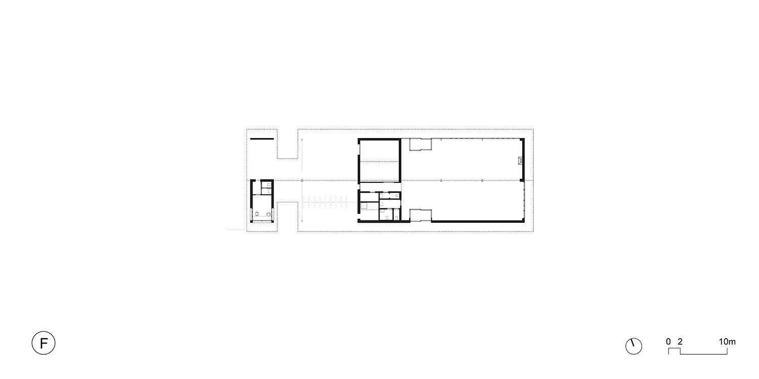 Reception building plan | ZAA Zanon Architetti Associati
