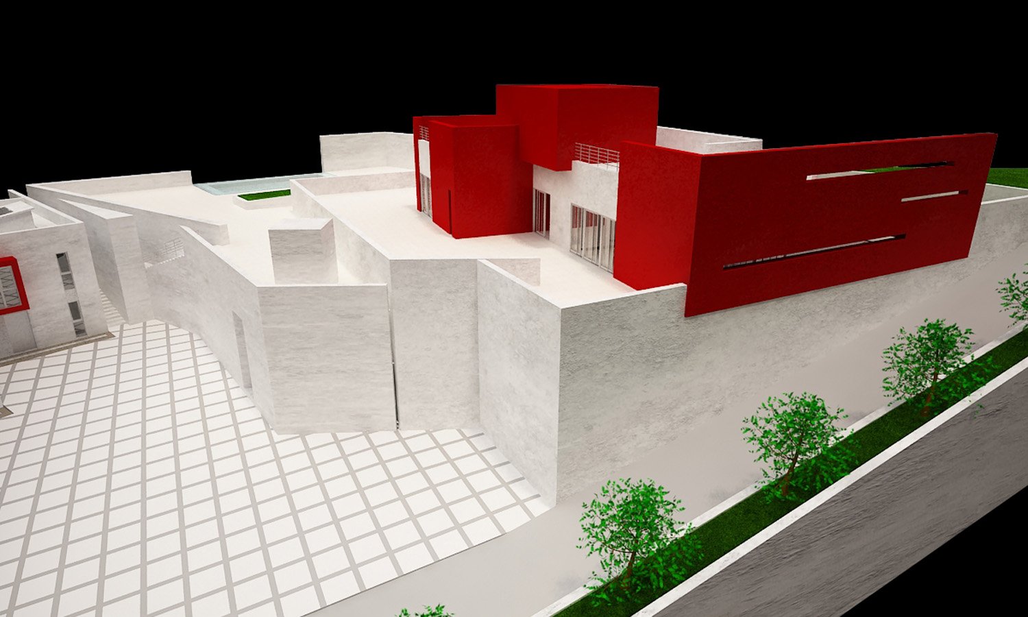 Neighbor _ Houses GR / | Rendering: Alberto Romano - Graphic Update: Fabio Amantia