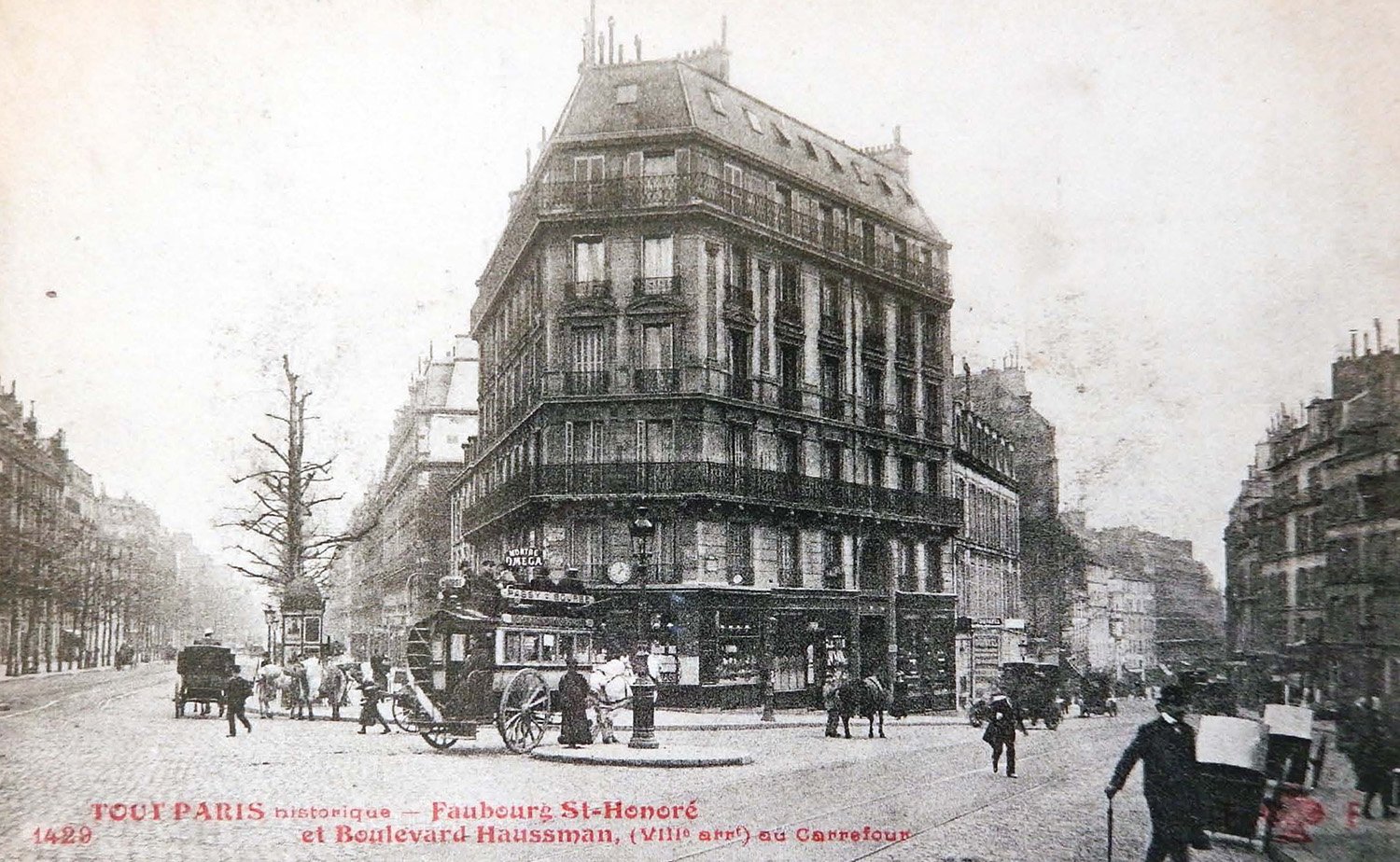 Historical photo of 175 Haussmann from 1900. | ©DR