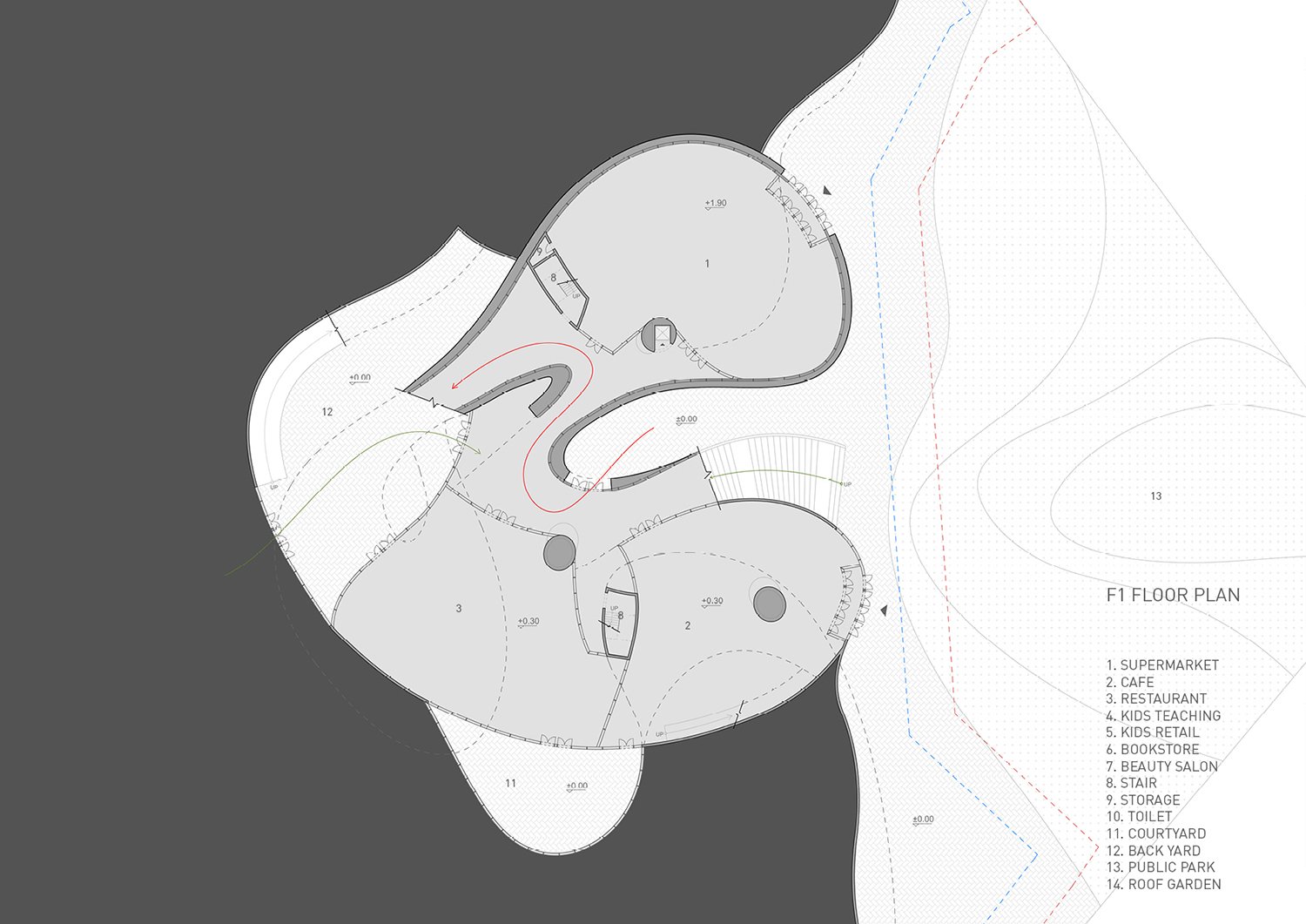 F1 Floor Plan | Studio Link-Arc