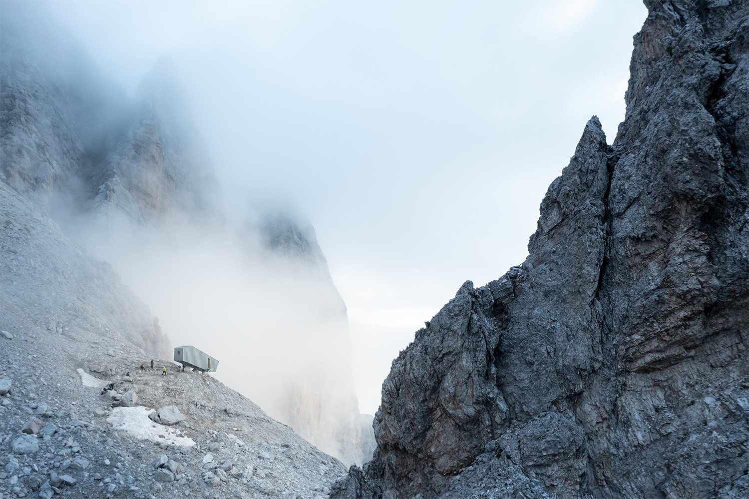 The relationship with the rock of the Dolomites. | Iwan Baan