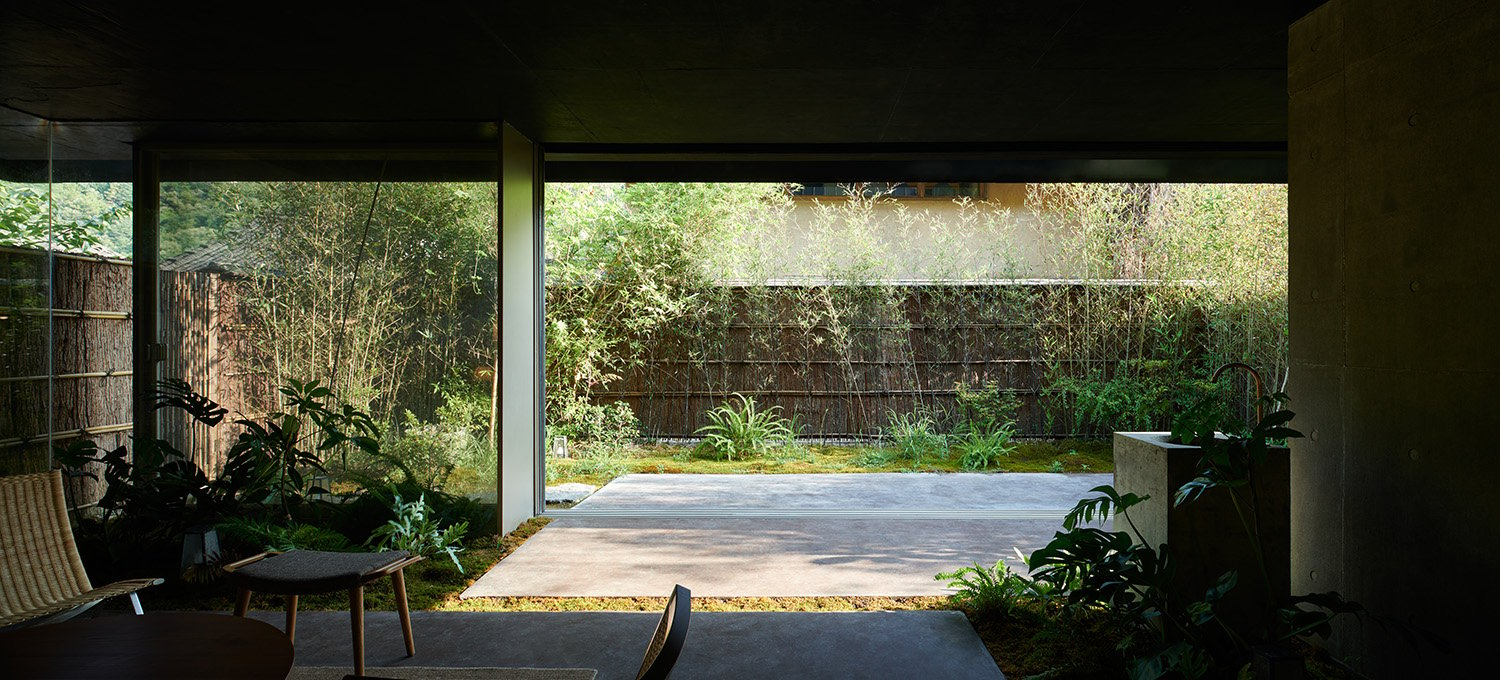 Looking to the inner garden from the drawing room on the first floor | Chen Hao