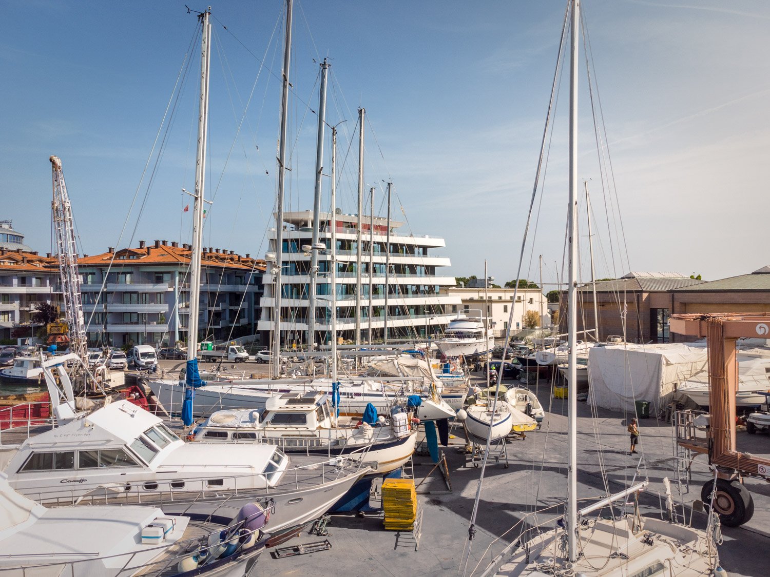 Laguna Faro Suites | view from Marina | Archest, Marco Baccaro